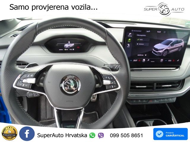 Škoda Enyaq iV 80x 82 kWh (265 KS) AWD SportLine LED+GR SJED+ACC
