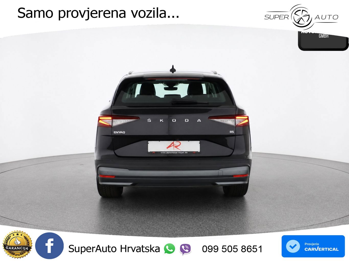 Škoda Enyaq 85 82 kWh (286 KS) Loft