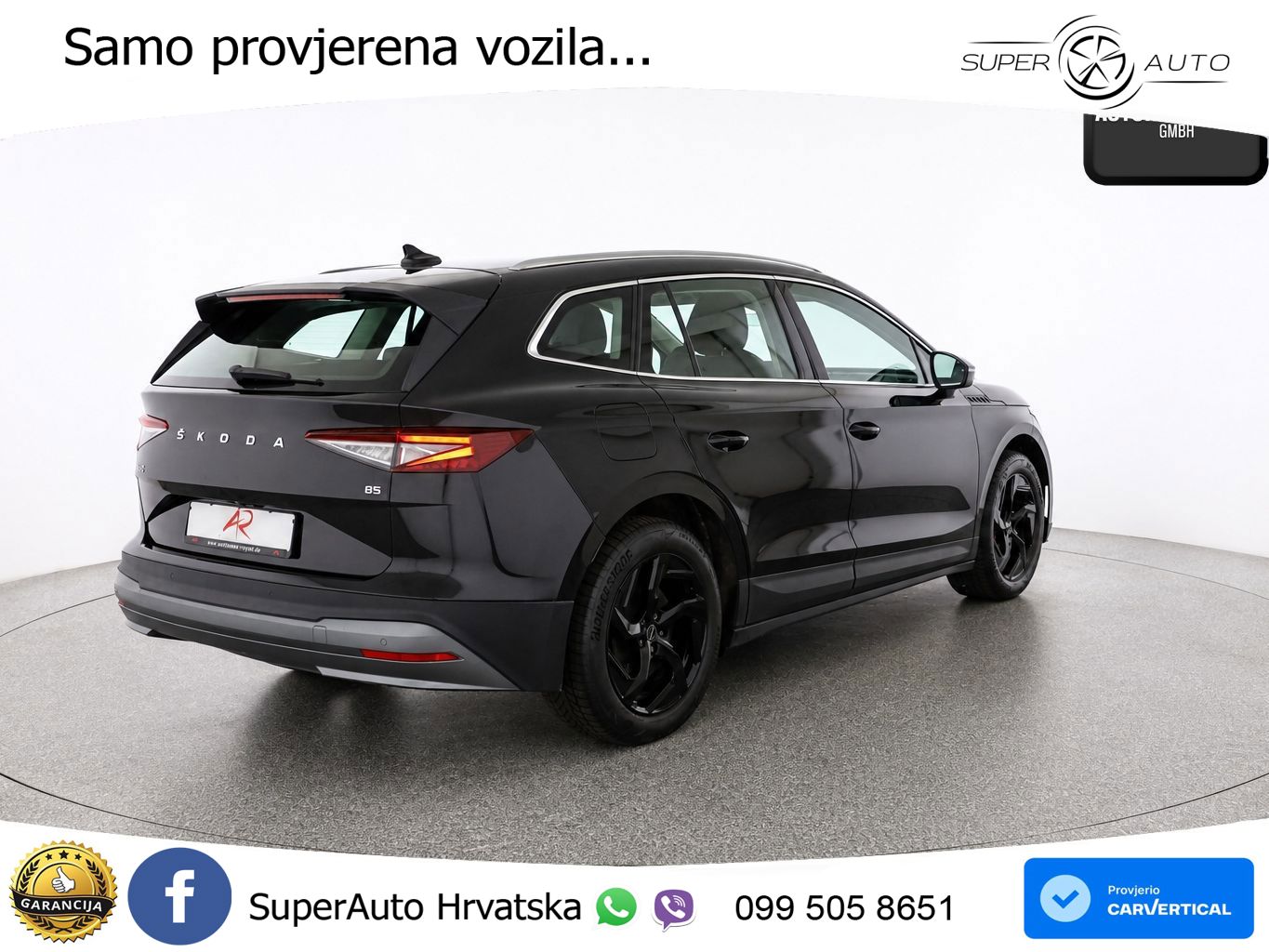 Škoda Enyaq 85 82 kWh (286 KS) Loft