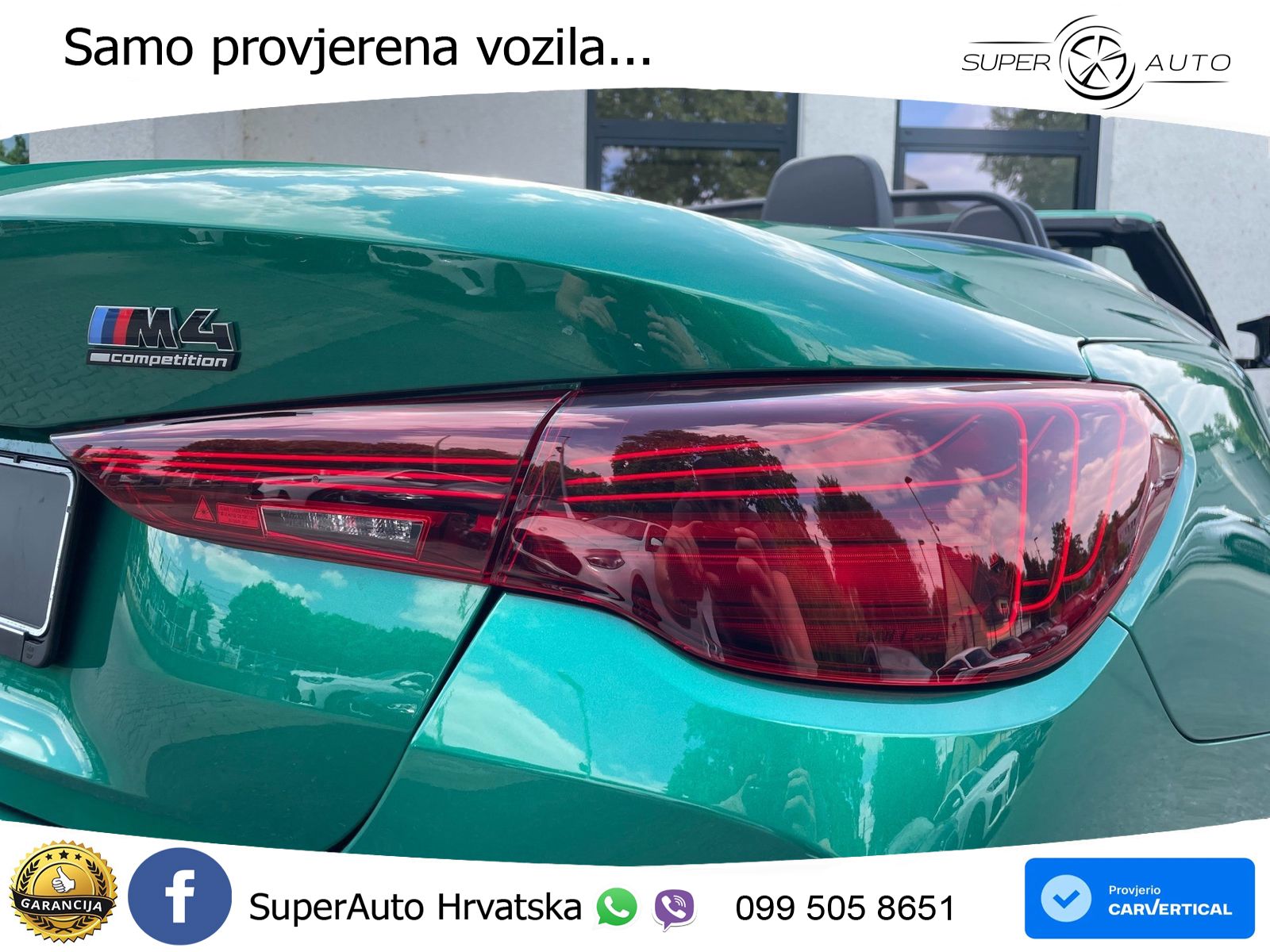 BMW M4 Convertible Competition 3.0 (530 KS) xDrive Steptronic LED+GR SJED+ACC