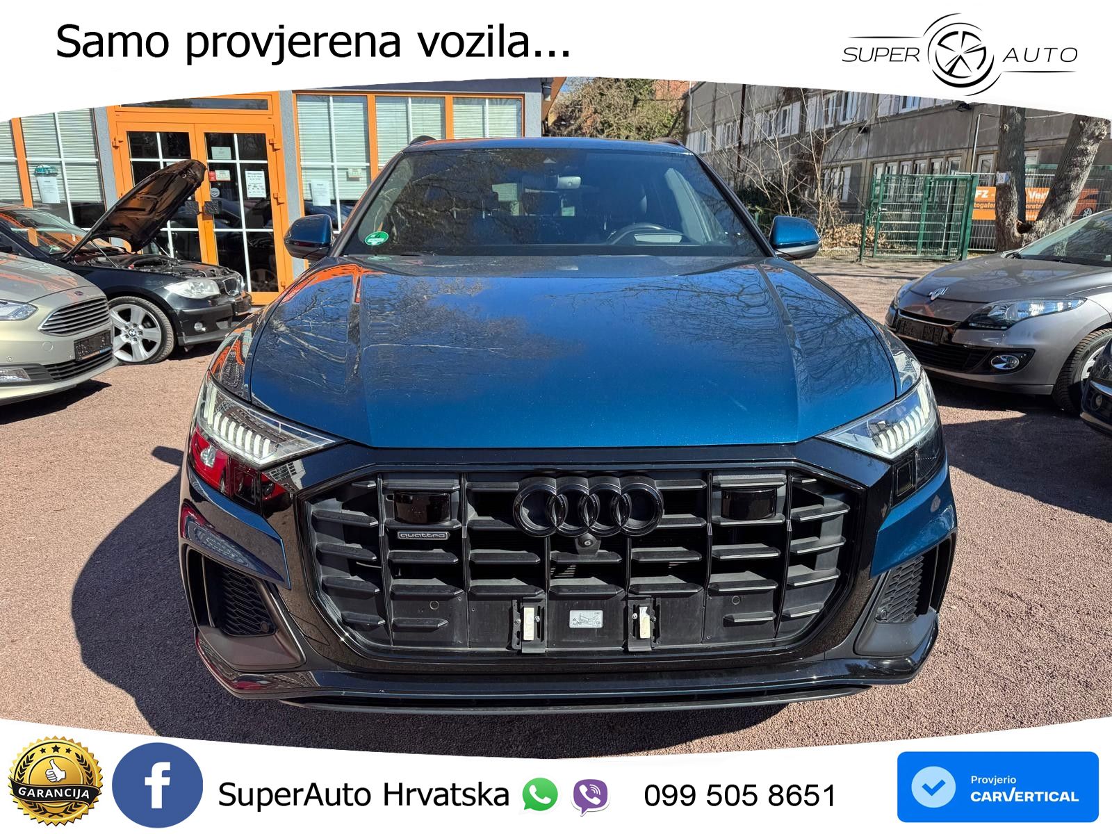 Audi Q8 50 TDI V6 (286 KS) quattro Tiptronic S line LED+GR SJED+ACC