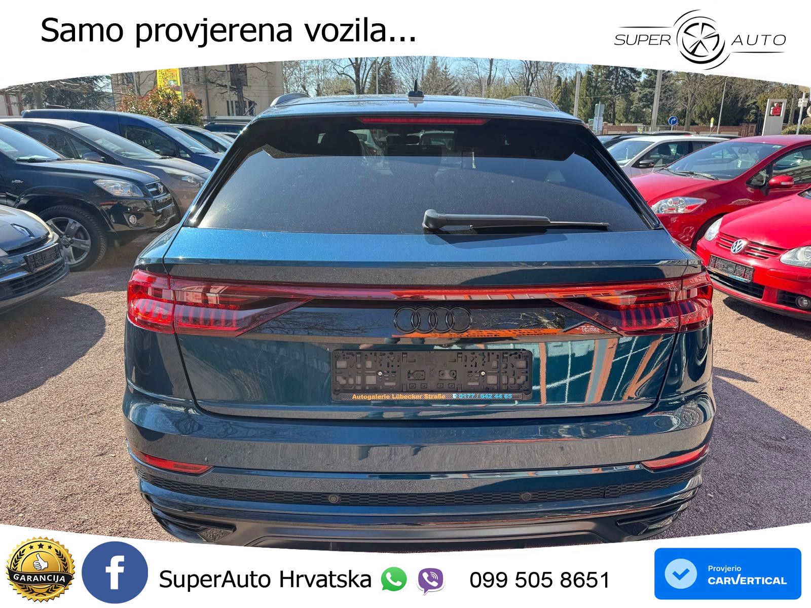 Audi Q8 50 TDI V6 (286 KS) quattro Tiptronic S line LED+GR SJED+ACC