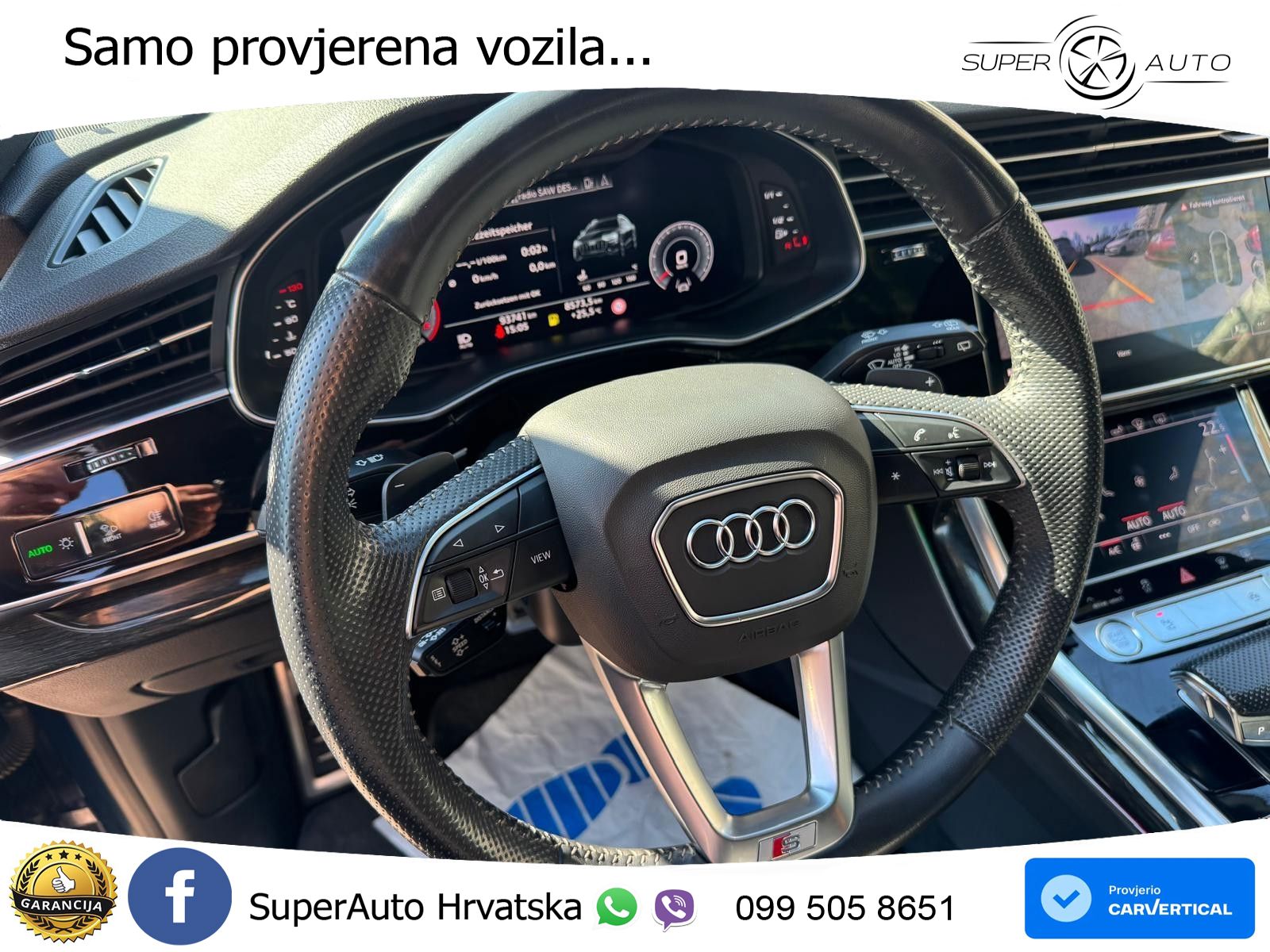 Audi Q8 50 TDI V6 (286 KS) quattro Tiptronic S line LED+GR SJED+ACC