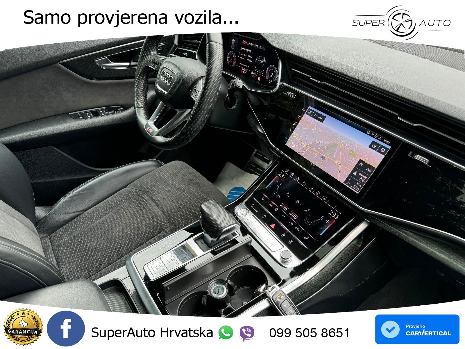 Audi Q8 50 TDI V6 (286 KS) quattro Tiptronic S line LED+GR SJED+ACC