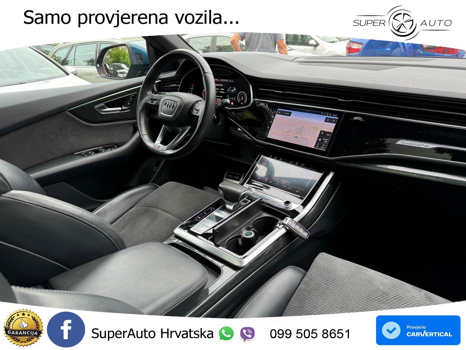 Audi Q8 50 TDI V6 (286 KS) quattro Tiptronic S line LED+GR SJED+ACC