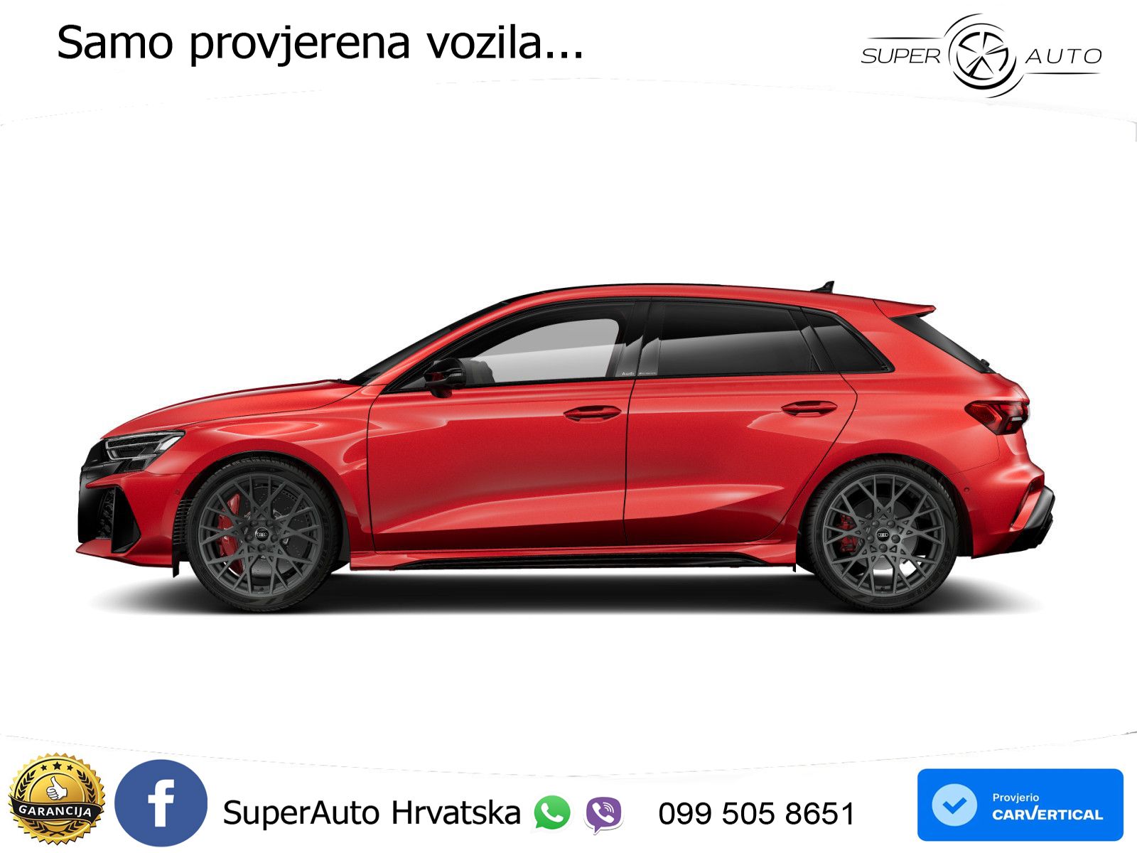 Audi RS3 Sedan 2.5 TFSI (400 KS) quattro S tronic LED+GR SJED+ACC