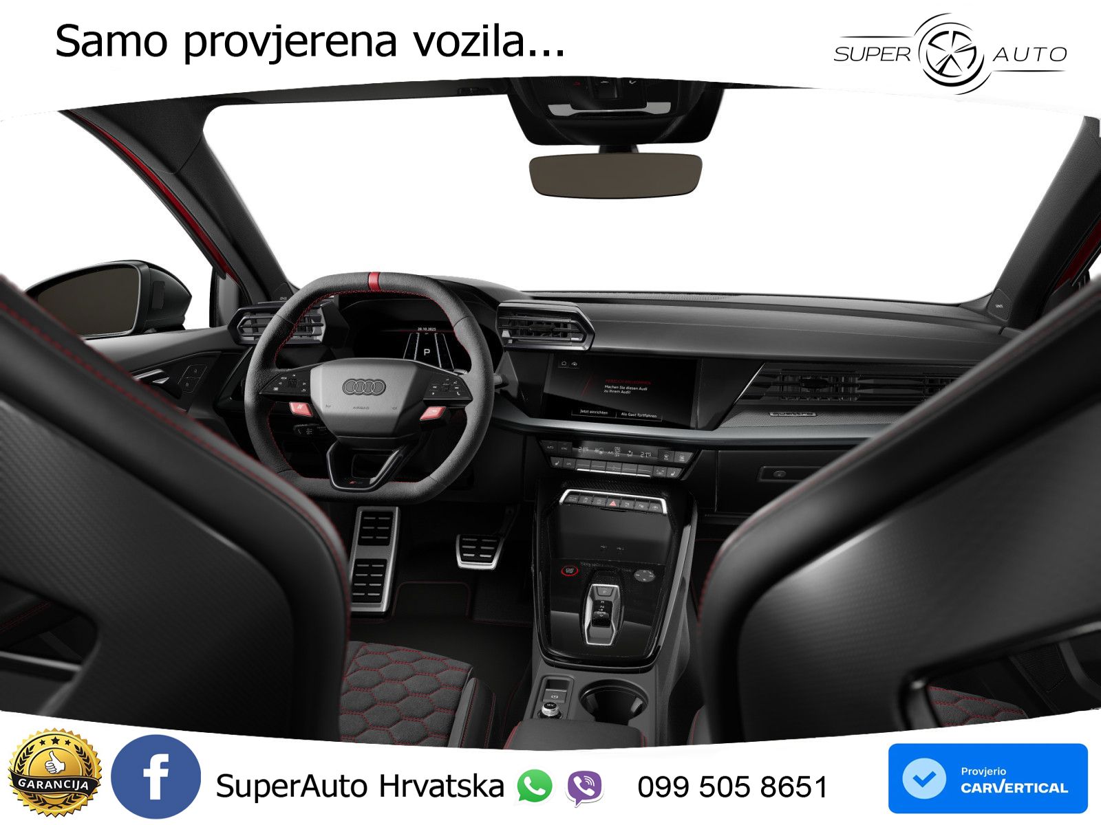 Audi RS3 Sedan 2.5 TFSI (400 KS) quattro S tronic LED+GR SJED+ACC