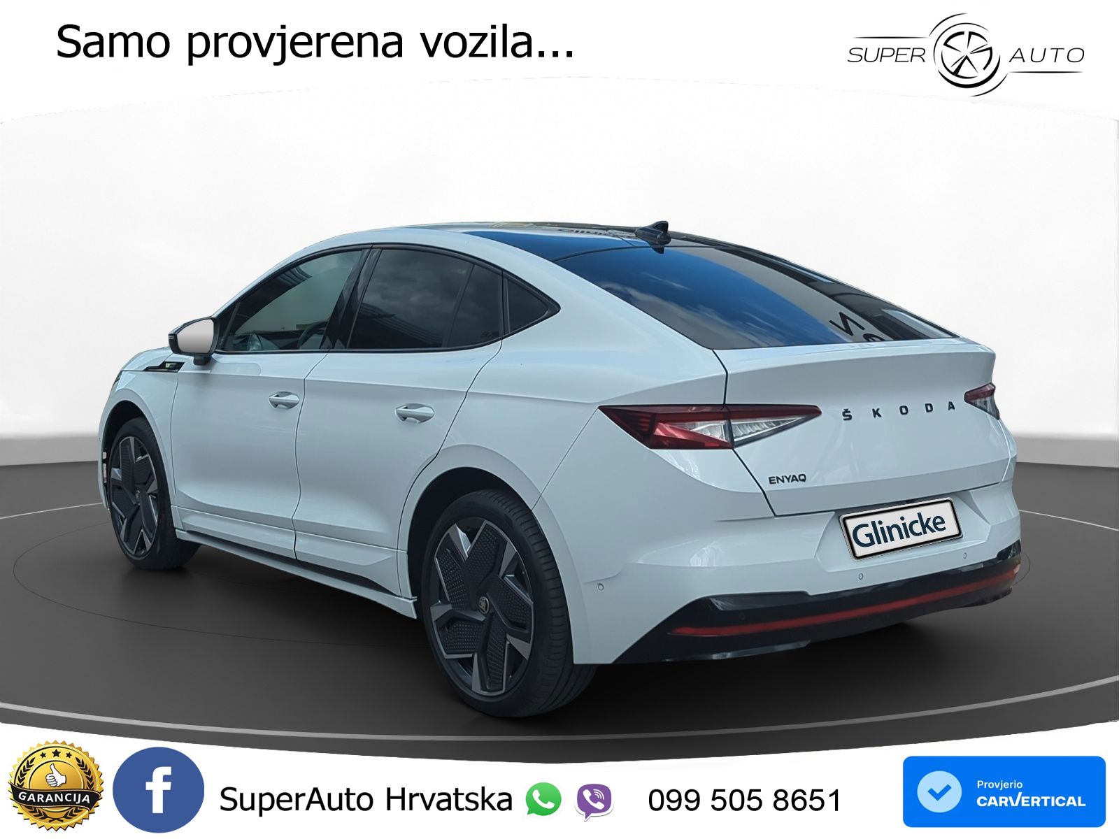 Škoda Enyaq Coupe iV RS 82 kWh (340 KS) AWD Suite LED+GR SJED+ACC