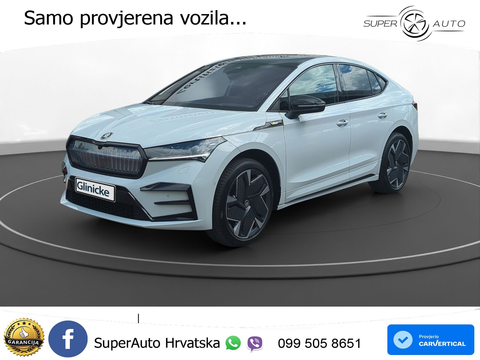 Škoda Enyaq Coupe iV RS 82 kWh (340 KS) AWD Suite LED+GR SJED+ACC