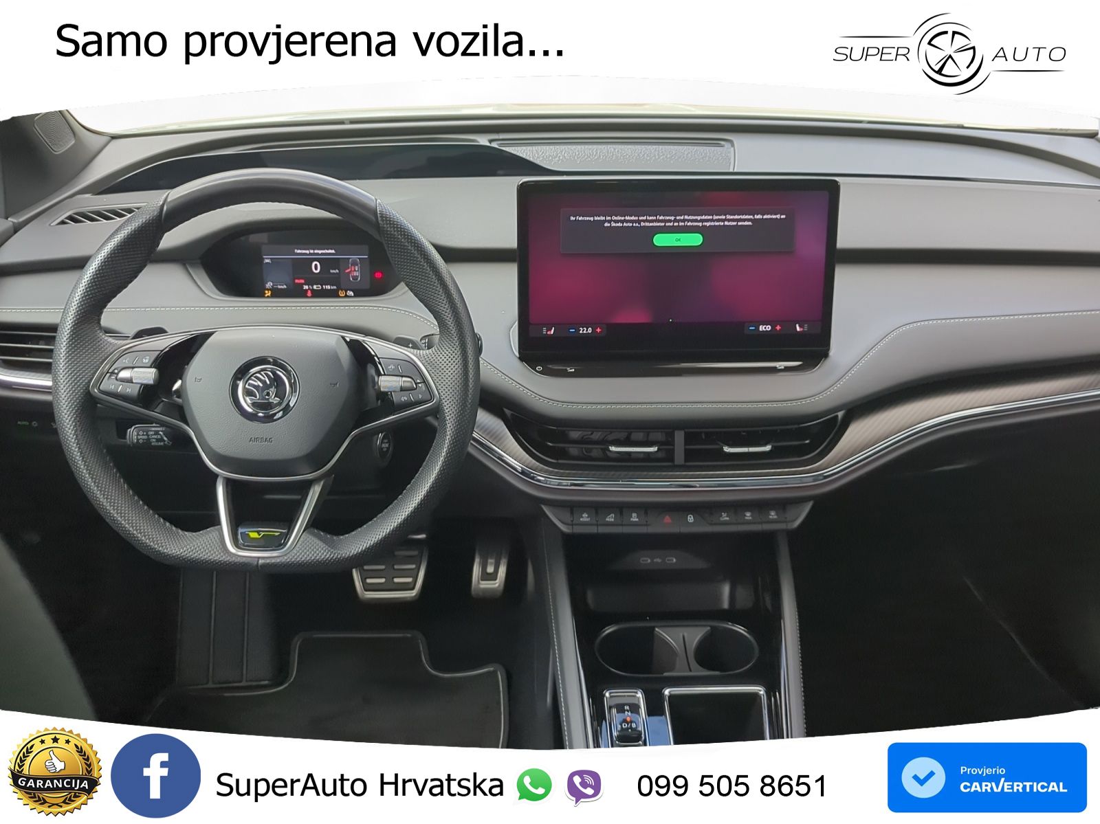 Škoda Enyaq Coupe iV RS 82 kWh (340 KS) AWD Suite LED+GR SJED+ACC