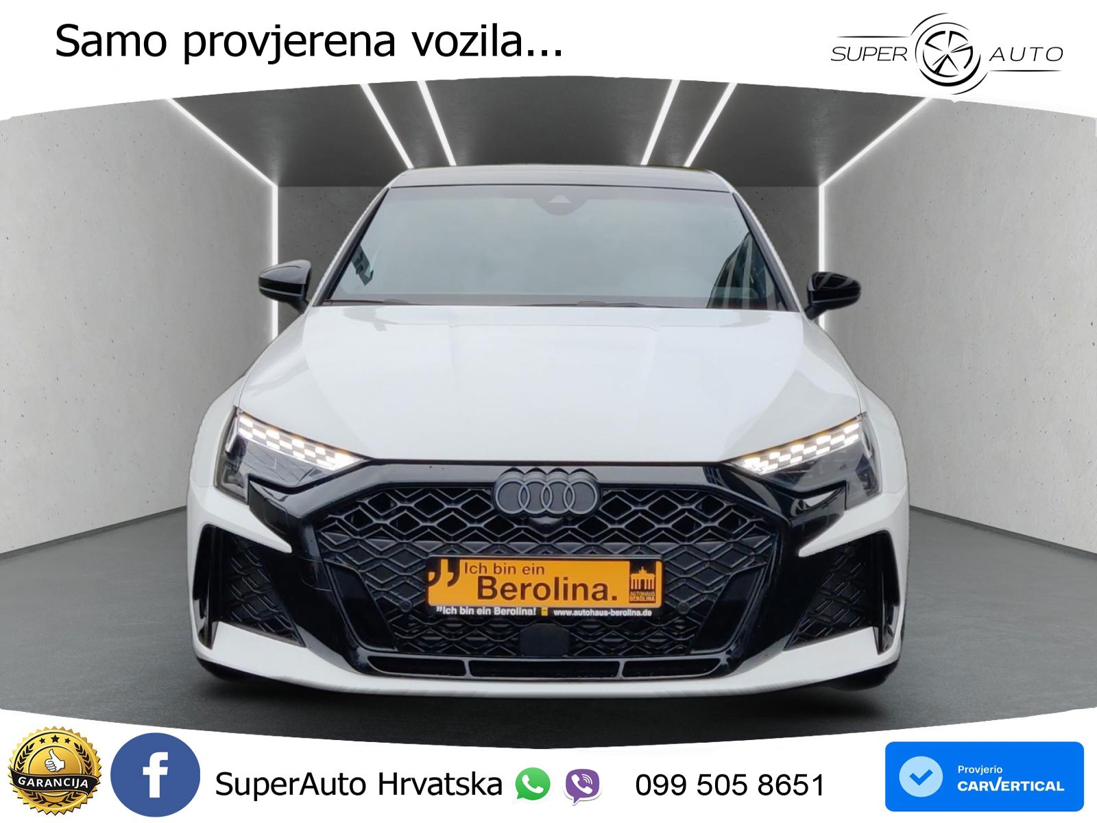Audi RS3 Sedan 2.5 TFSI (400 KS) quattro S tronic LED+GR SJED+ACC