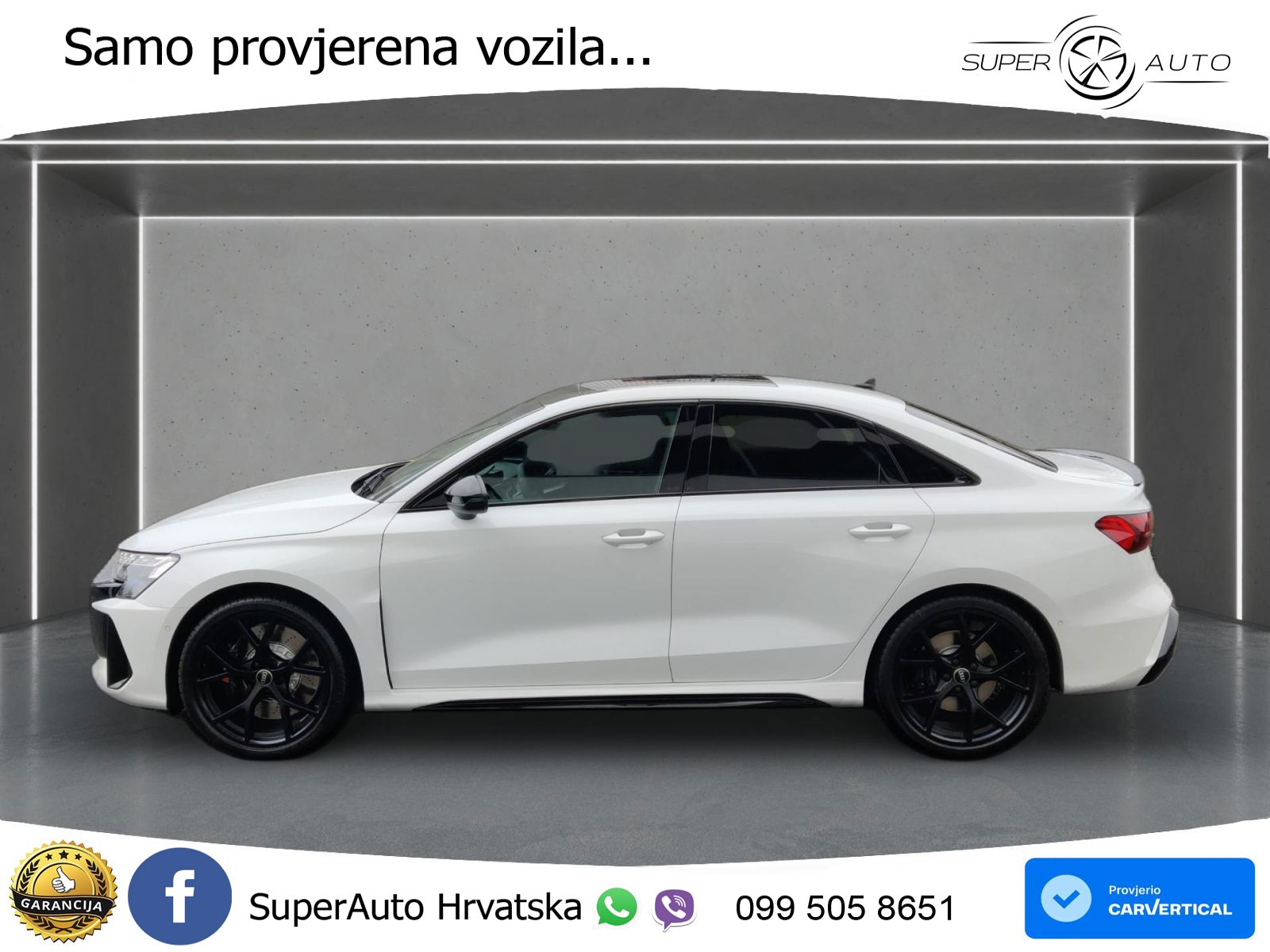 Audi RS3 Sedan 2.5 TFSI (400 KS) quattro S tronic LED+GR SJED+ACC