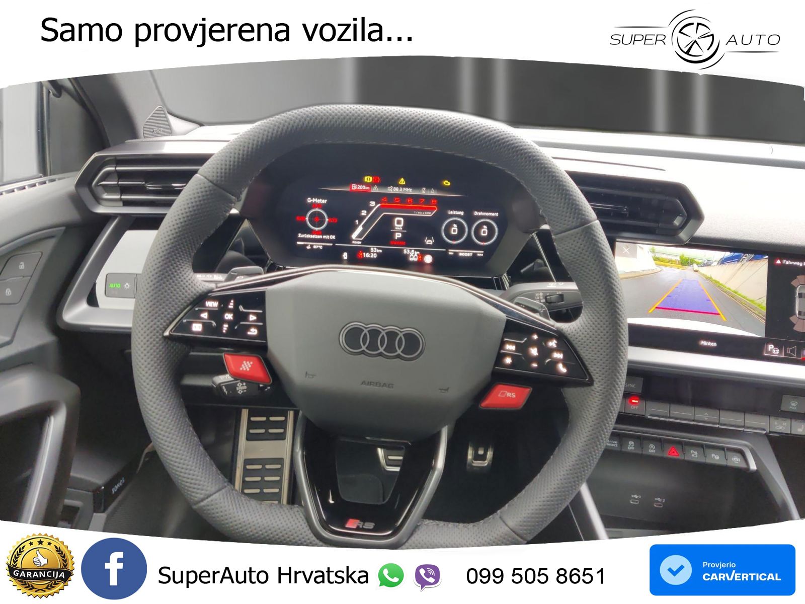 Audi RS3 Sedan 2.5 TFSI (400 KS) quattro S tronic LED+GR SJED+ACC