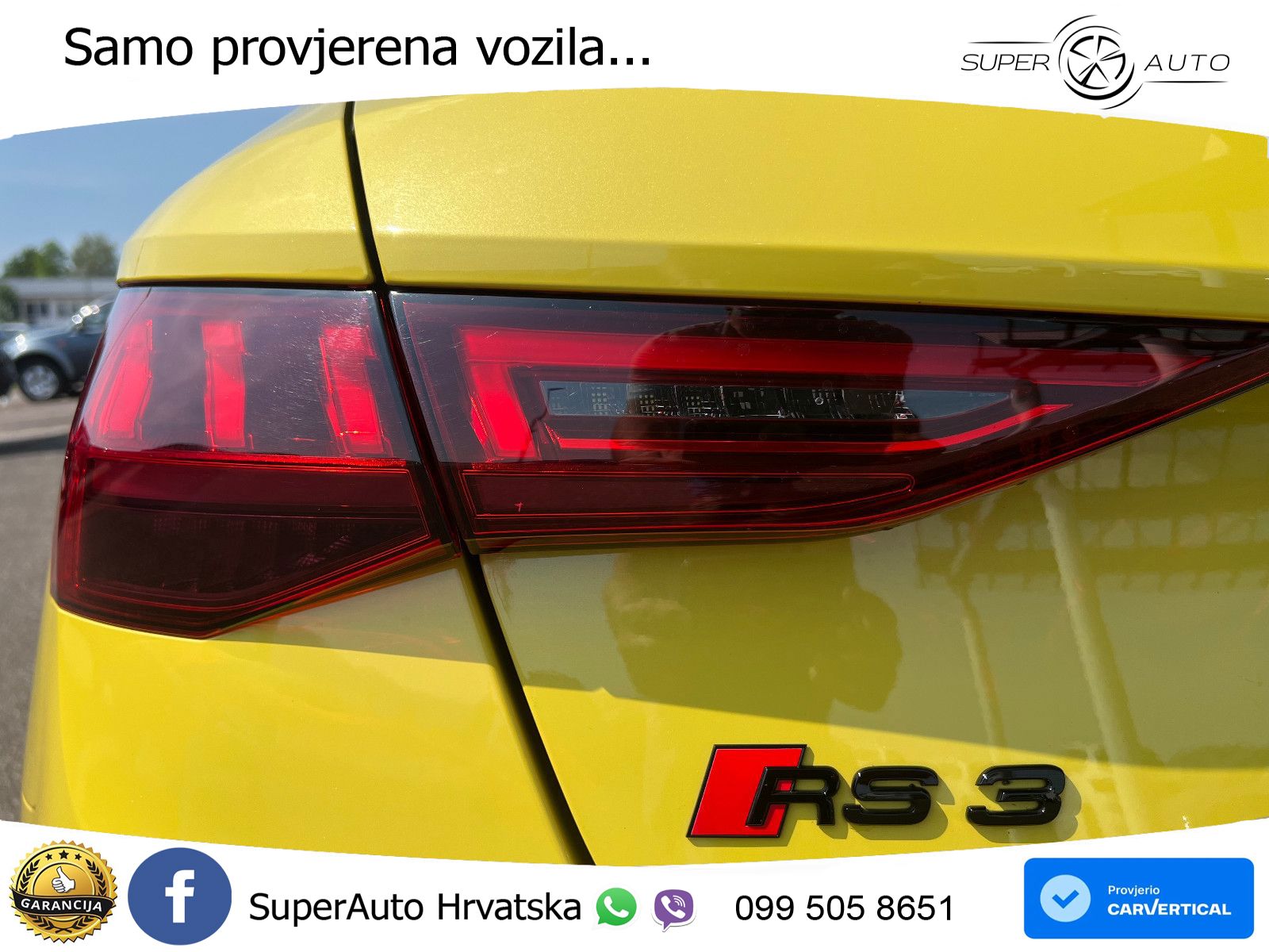 Audi RS3 Sedan 2.5 TFSI (400 KS) quattro S tronic LED+GR SJED+ACC