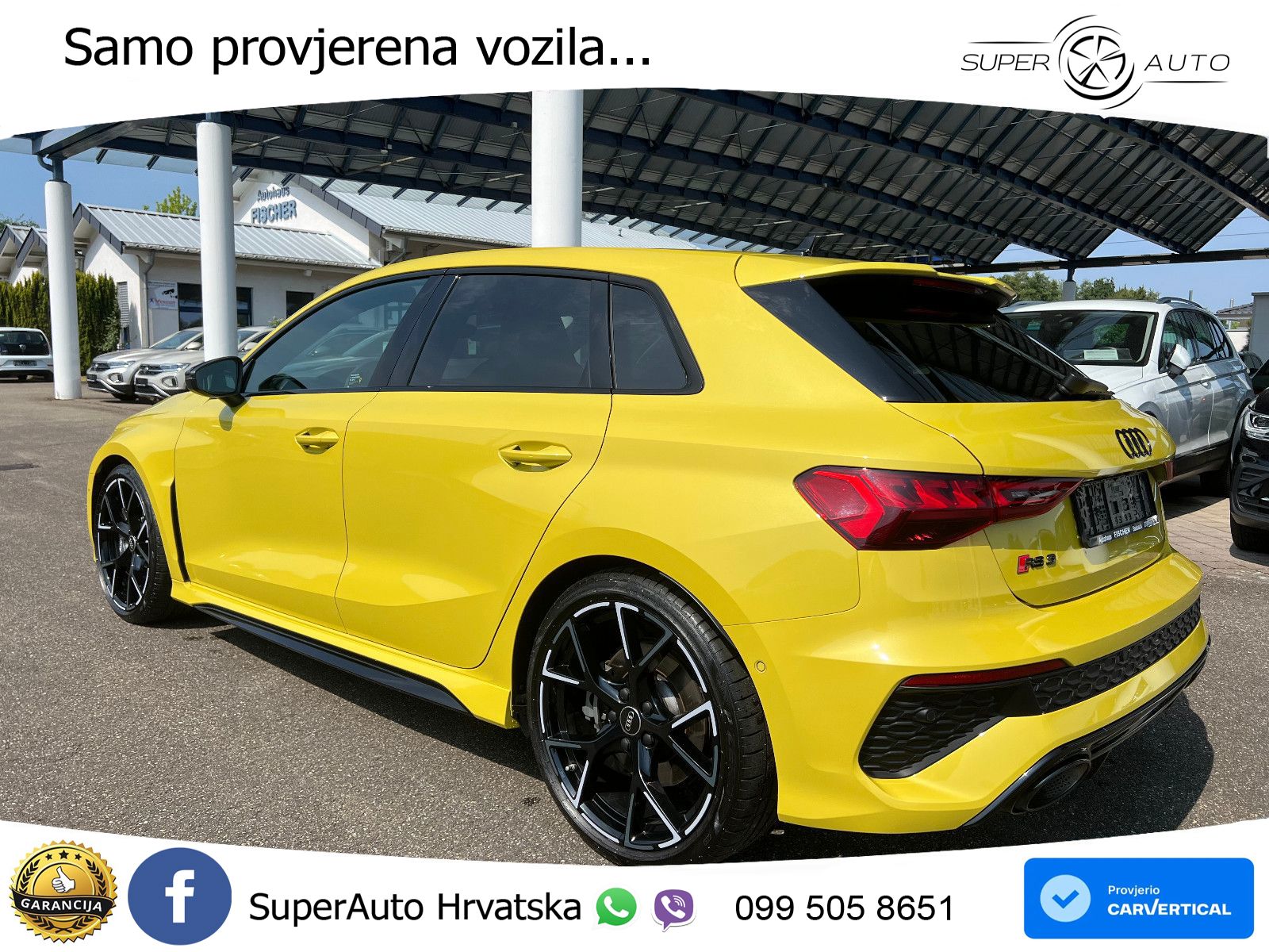 Audi RS3 Sedan 2.5 TFSI (400 KS) quattro S tronic LED+GR SJED+ACC