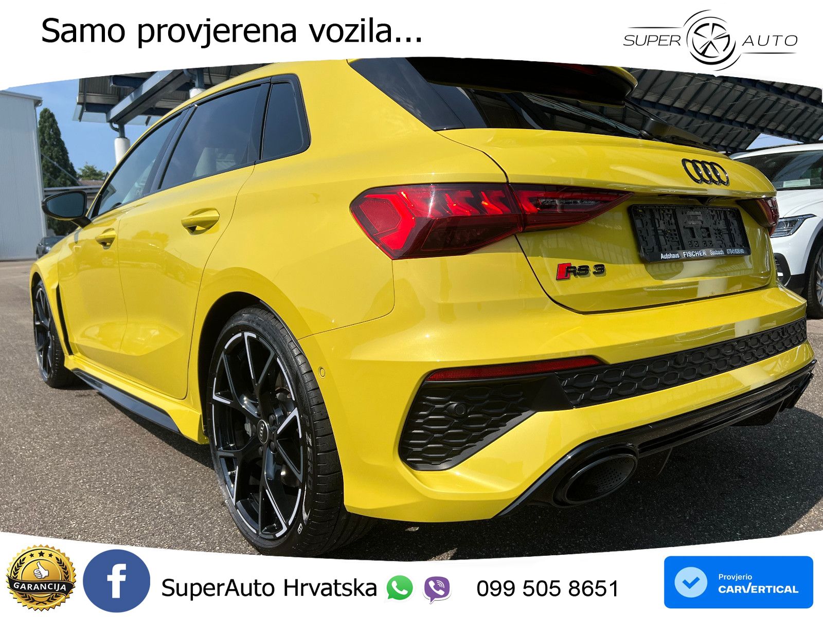 Audi RS3 Sedan 2.5 TFSI (400 KS) quattro S tronic LED+GR SJED+ACC