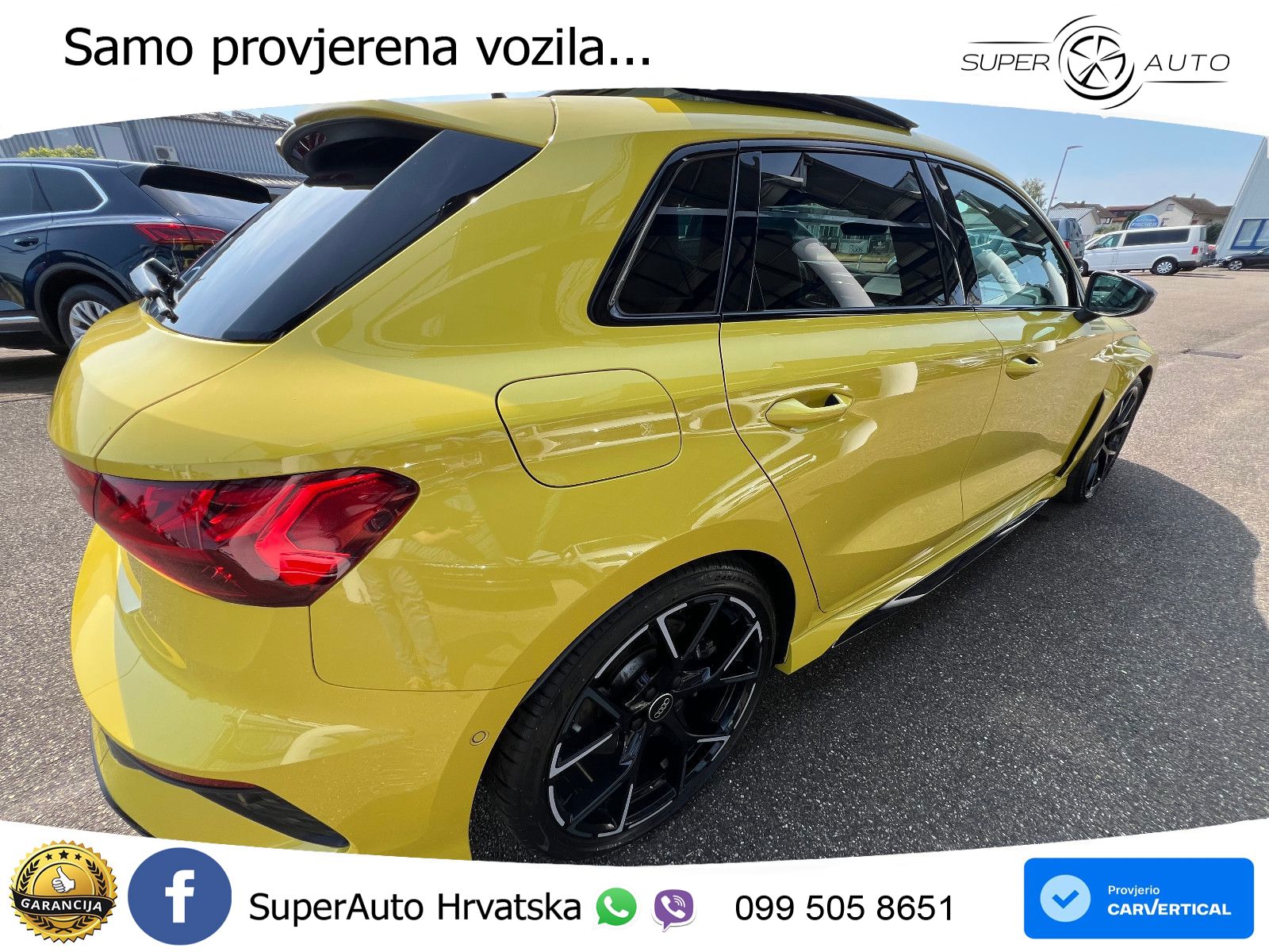 Audi RS3 Sedan 2.5 TFSI (400 KS) quattro S tronic LED+GR SJED+ACC
