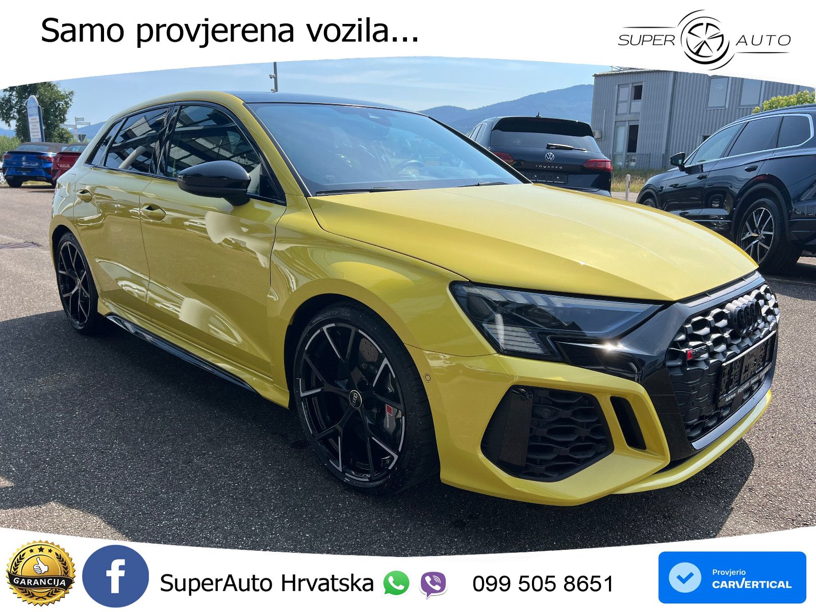 Audi RS3 Sedan 2.5 TFSI (400 KS) quattro S tronic LED+GR SJED+ACC