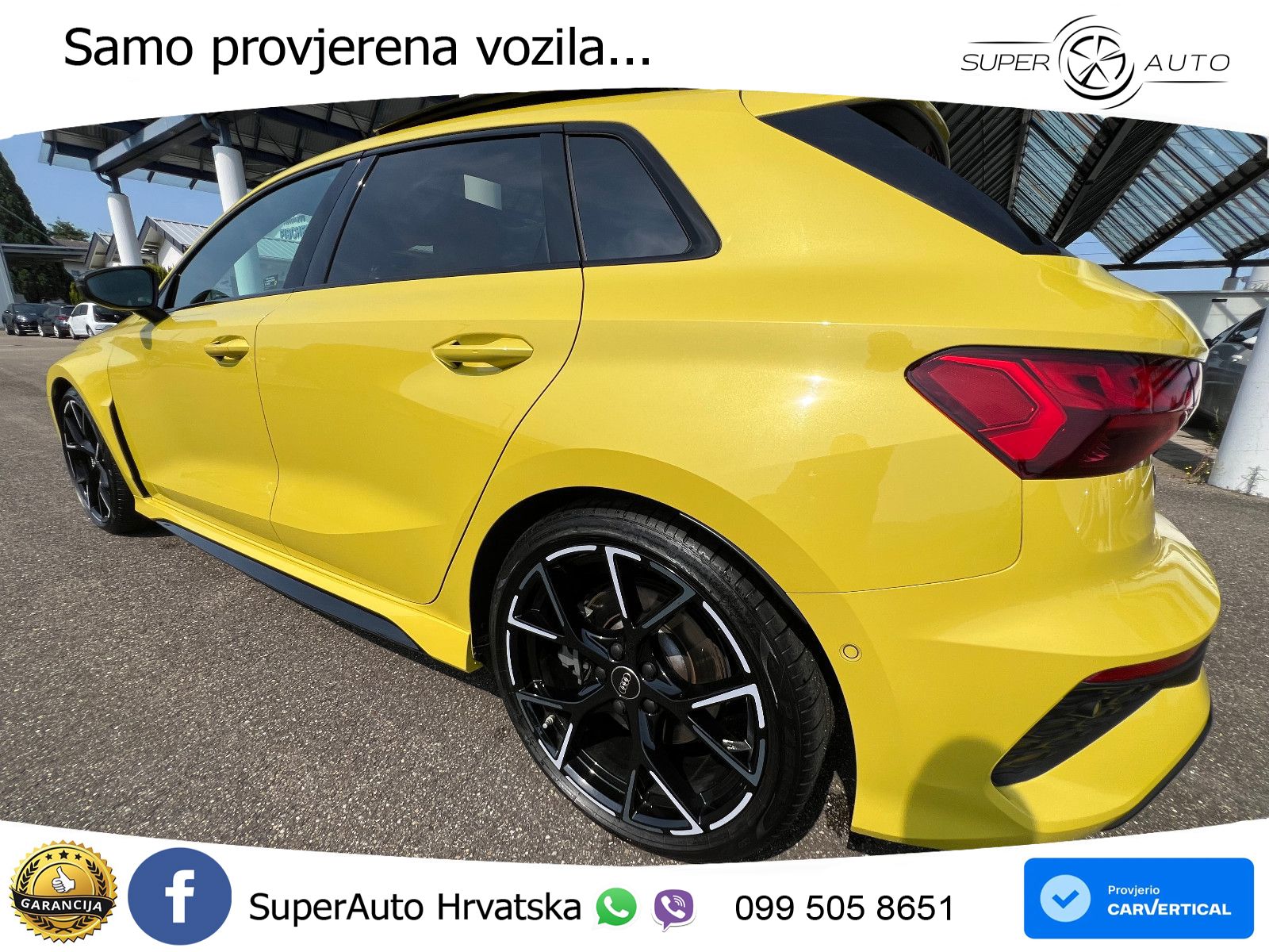 Audi RS3 Sedan 2.5 TFSI (400 KS) quattro S tronic LED+GR SJED+ACC