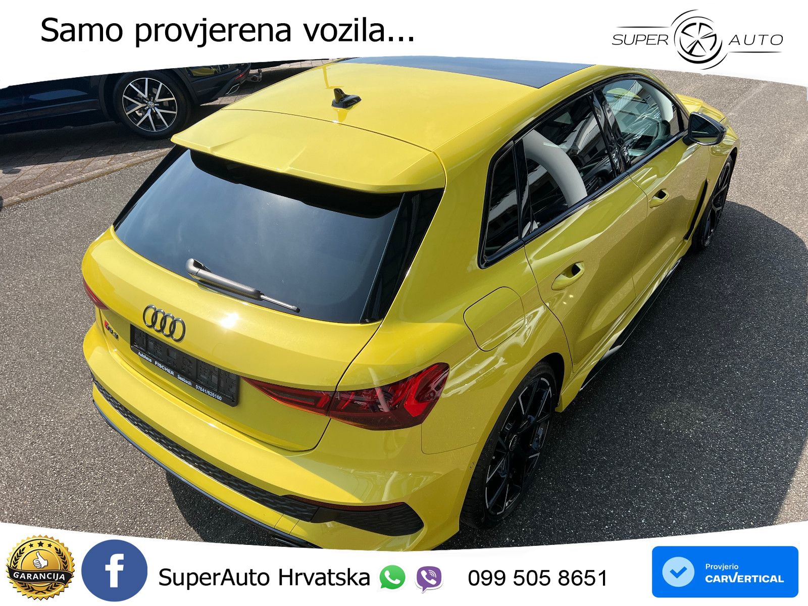 Audi RS3 Sedan 2.5 TFSI (400 KS) quattro S tronic LED+GR SJED+ACC
