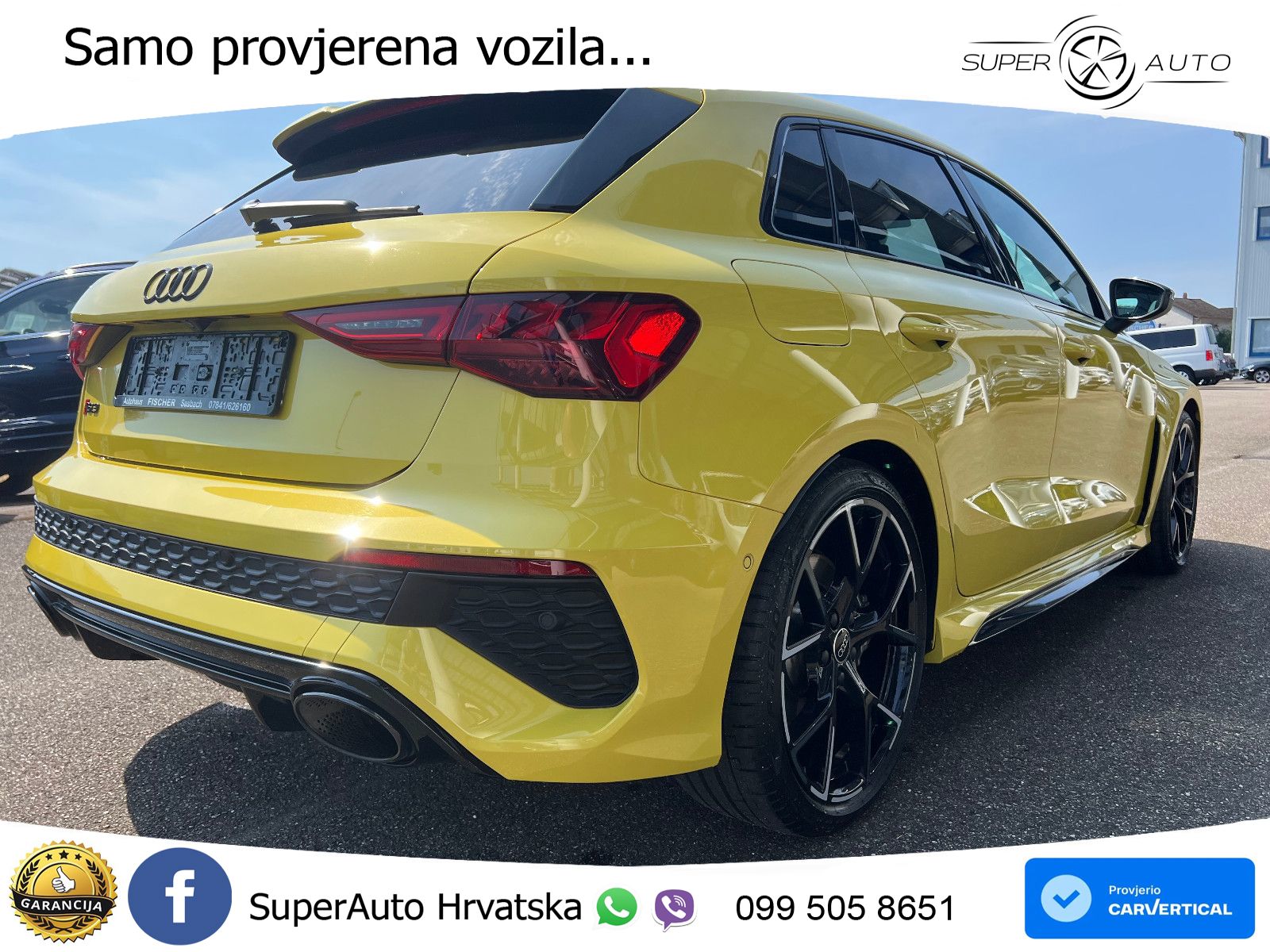 Audi RS3 Sedan 2.5 TFSI (400 KS) quattro S tronic LED+GR SJED+ACC
