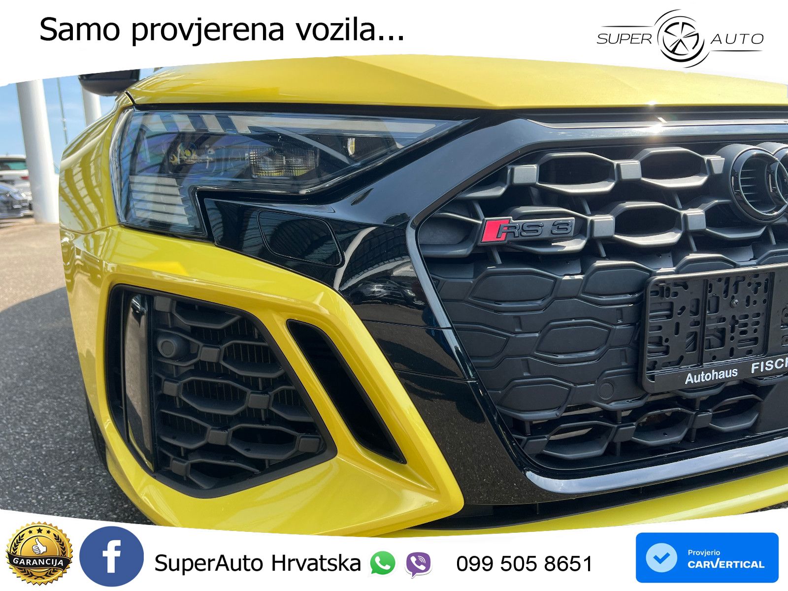 Audi RS3 Sedan 2.5 TFSI (400 KS) quattro S tronic LED+GR SJED+ACC