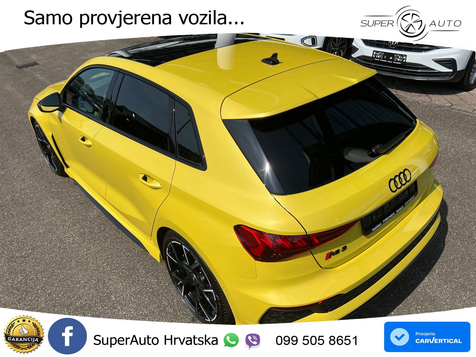 Audi RS3 Sedan 2.5 TFSI (400 KS) quattro S tronic LED+GR SJED+ACC
