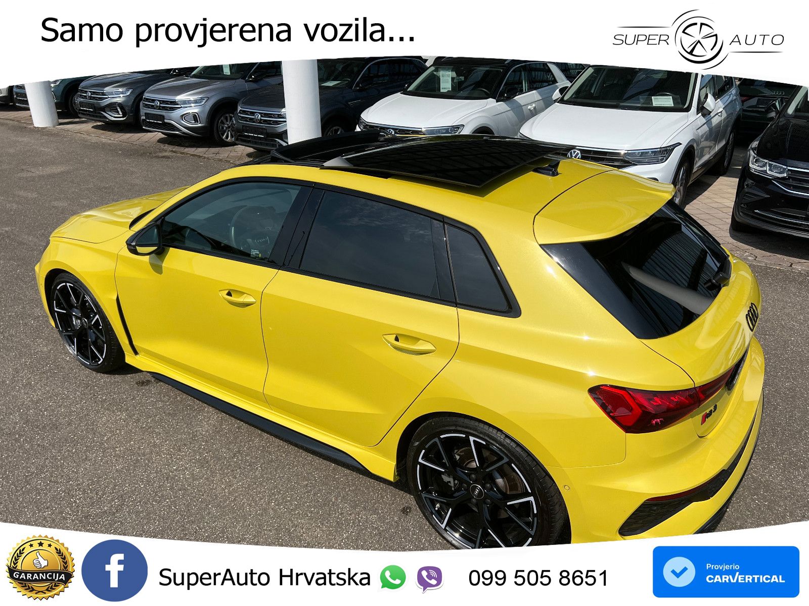 Audi RS3 Sedan 2.5 TFSI (400 KS) quattro S tronic LED+GR SJED+ACC