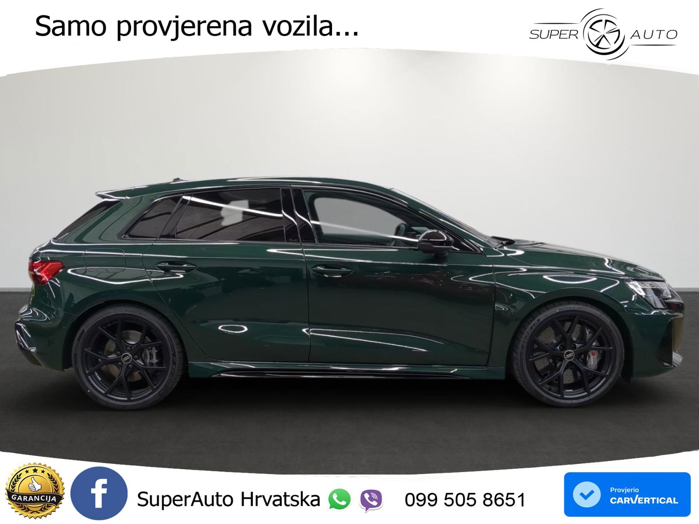 Audi RS3 Sedan 2.5 TFSI (400 KS) quattro S tronic LED+GR SJED+ACC