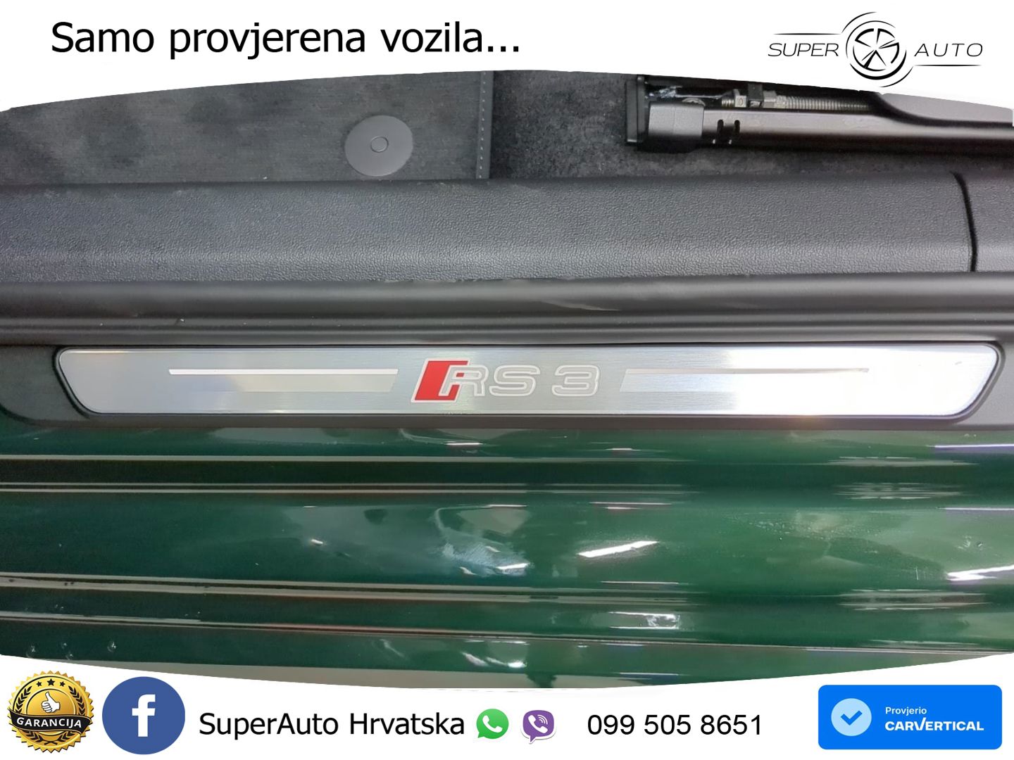 Audi RS3 Sedan 2.5 TFSI (400 KS) quattro S tronic LED+GR SJED+ACC