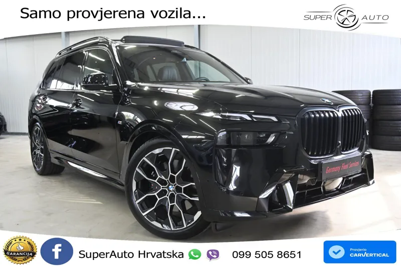 BMW X7 40d (352 KS) xDrive Steptronic M Sport LED+GR SJED+ACC
