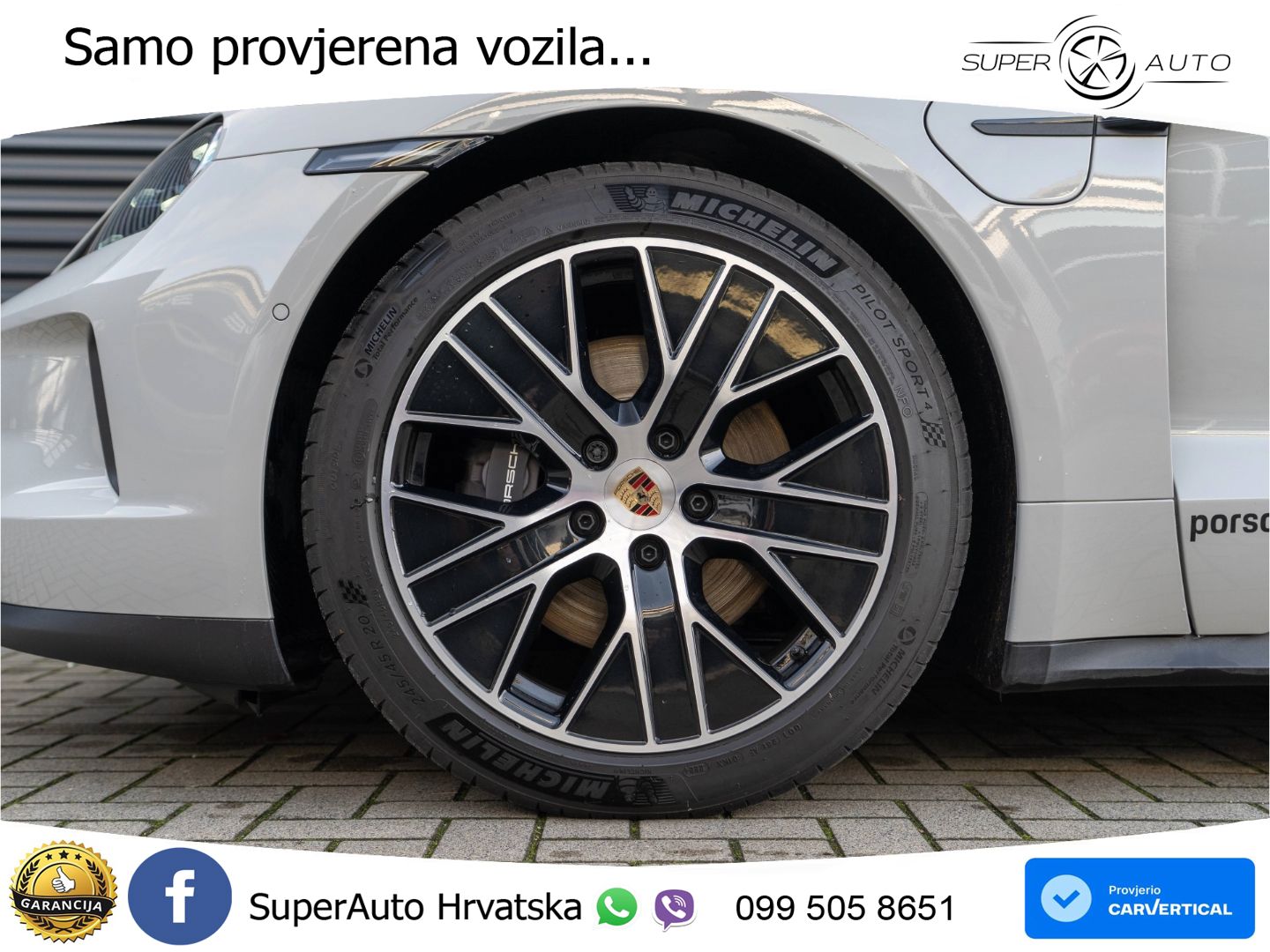 Porsche Taycan Sport Turismo 105 kWh (435 KS)