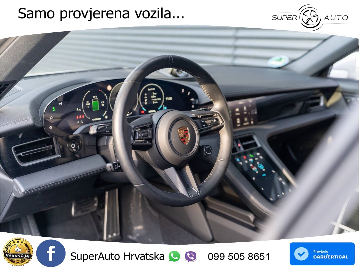 Porsche Taycan Sport Turismo 105 kWh (435 KS)
