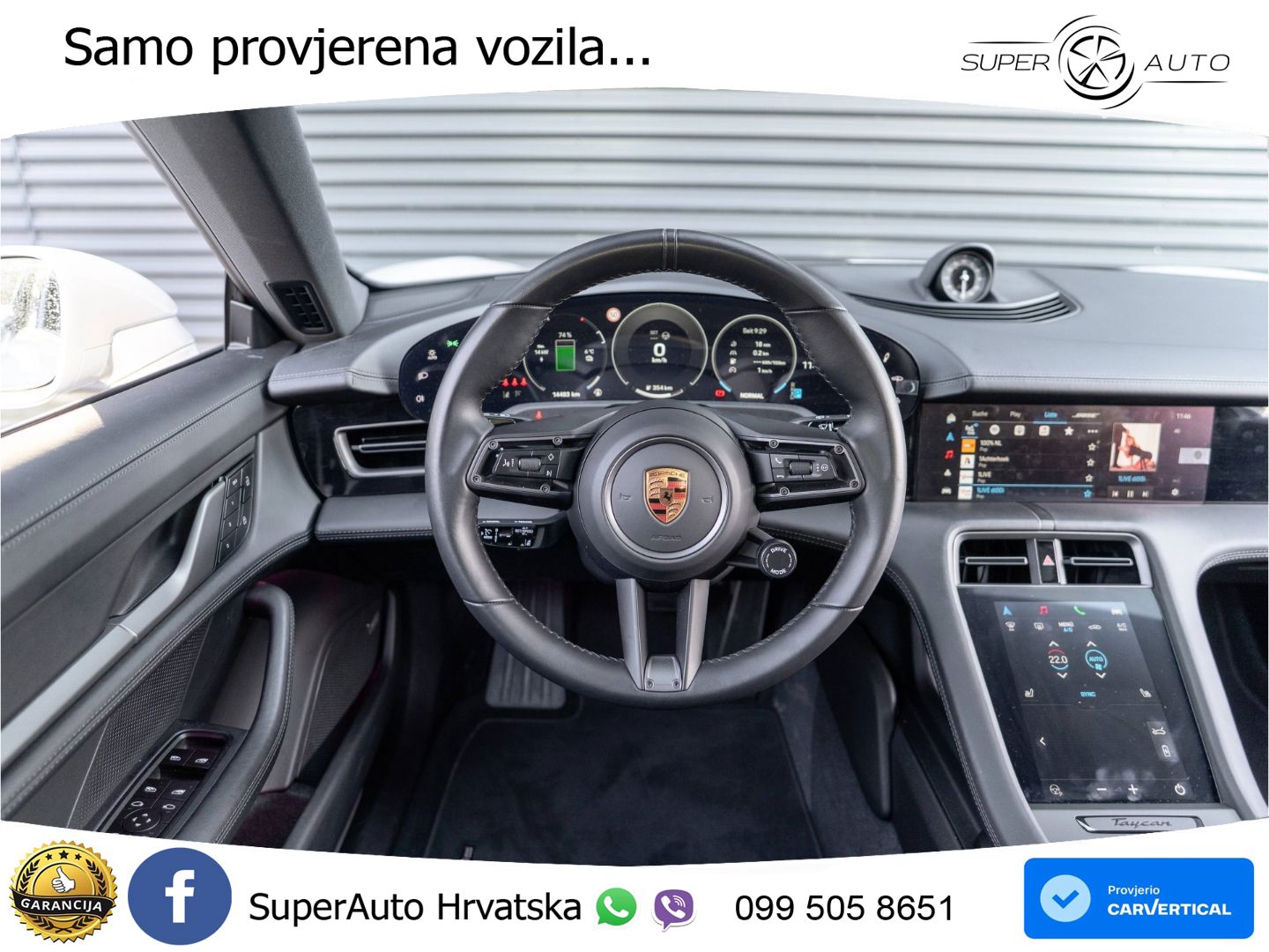 Porsche Taycan Sport Turismo 105 kWh (435 KS)