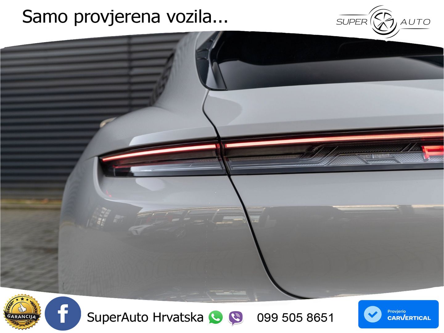 Porsche Taycan Sport Turismo 105 kWh (435 KS)