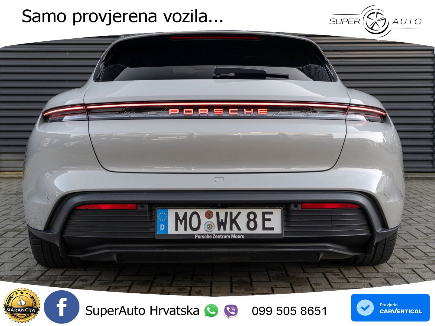 Porsche Taycan Sport Turismo 105 kWh (435 KS)