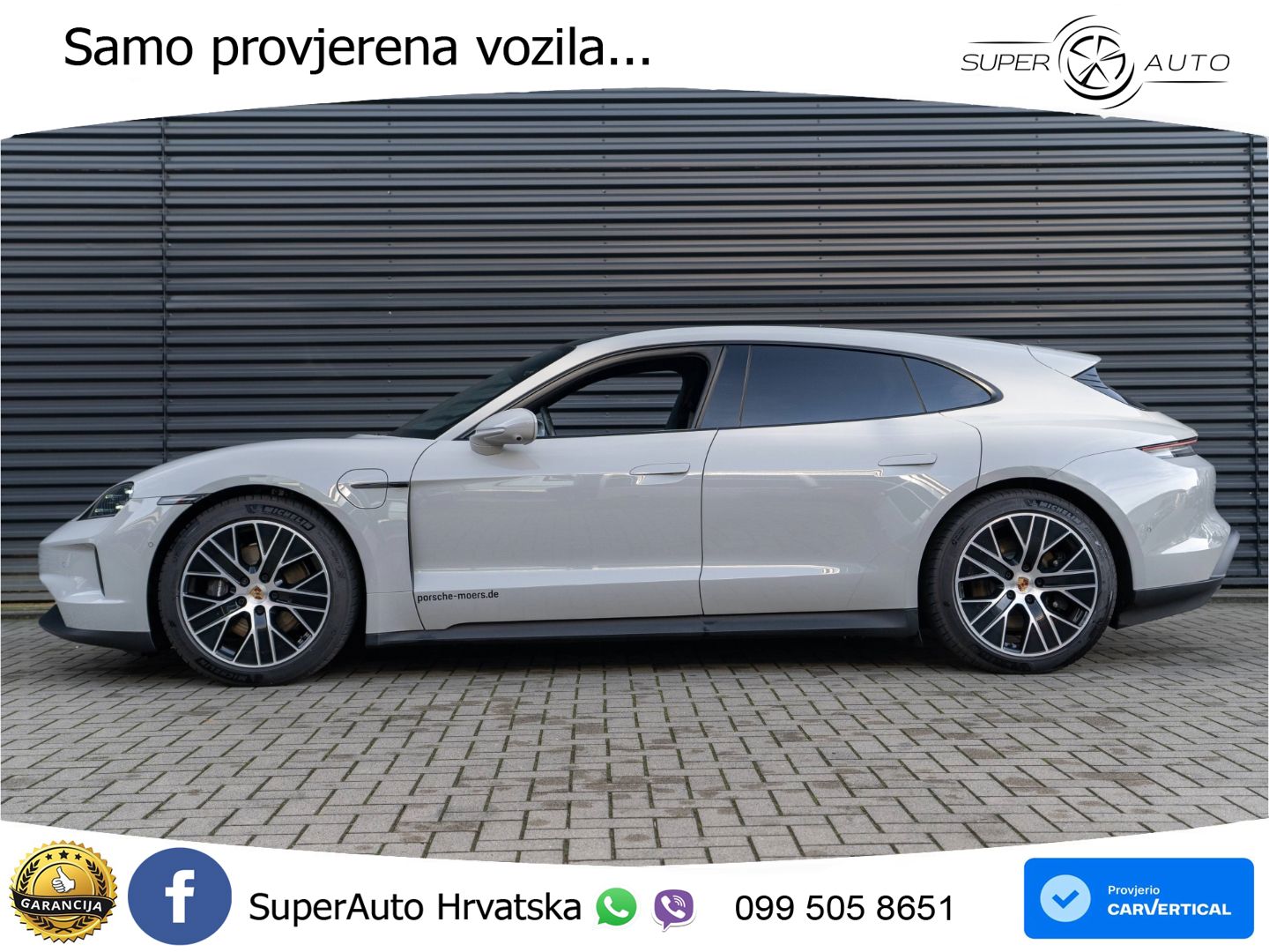 Porsche Taycan Sport Turismo 105 kWh (435 KS)