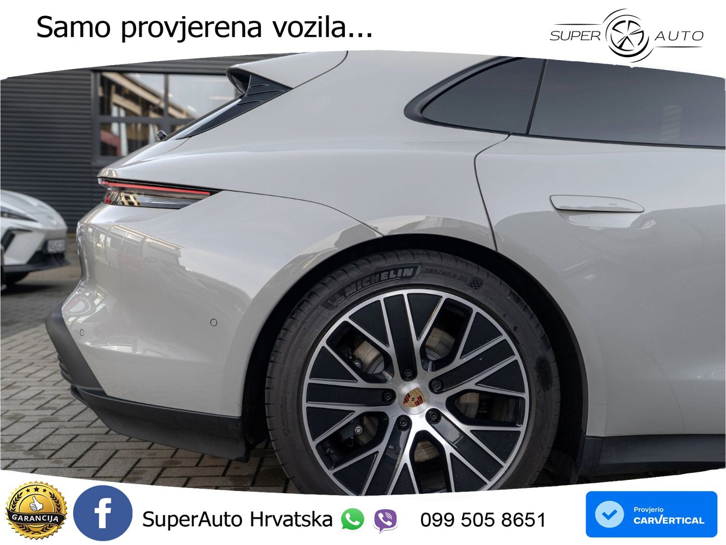 Porsche Taycan Sport Turismo 105 kWh (435 KS)