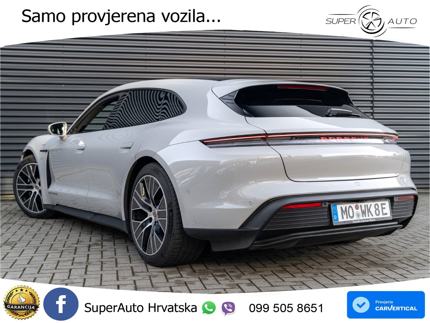Porsche Taycan Sport Turismo 105 kWh (435 KS)
