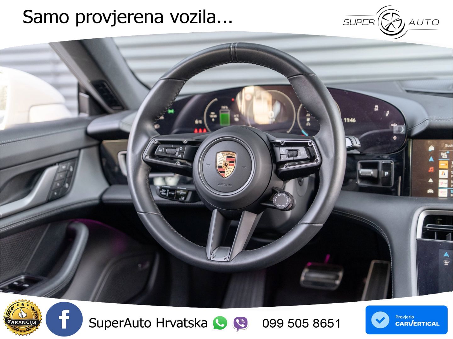 Porsche Taycan Sport Turismo 105 kWh (435 KS)
