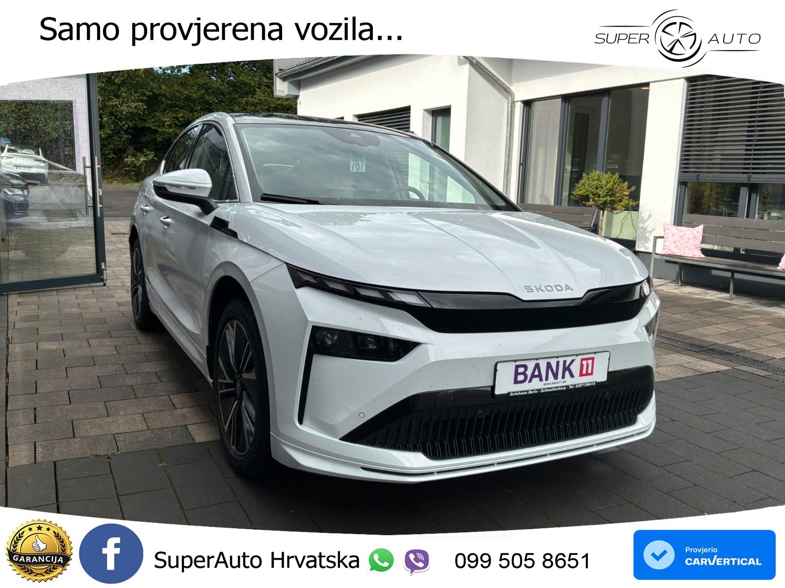 Škoda Enyaq Coupe iV 85 82 kWh (286 KS) LED+GR SJED+ACC