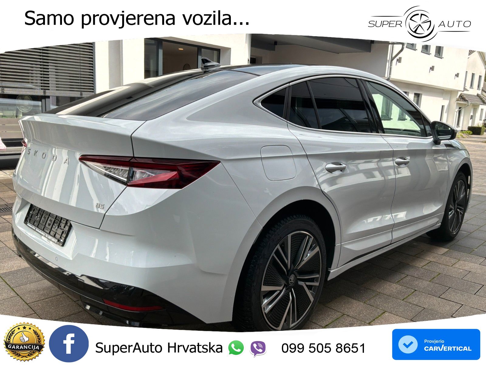 Škoda Enyaq Coupe iV 85 82 kWh (286 KS) LED+GR SJED+ACC