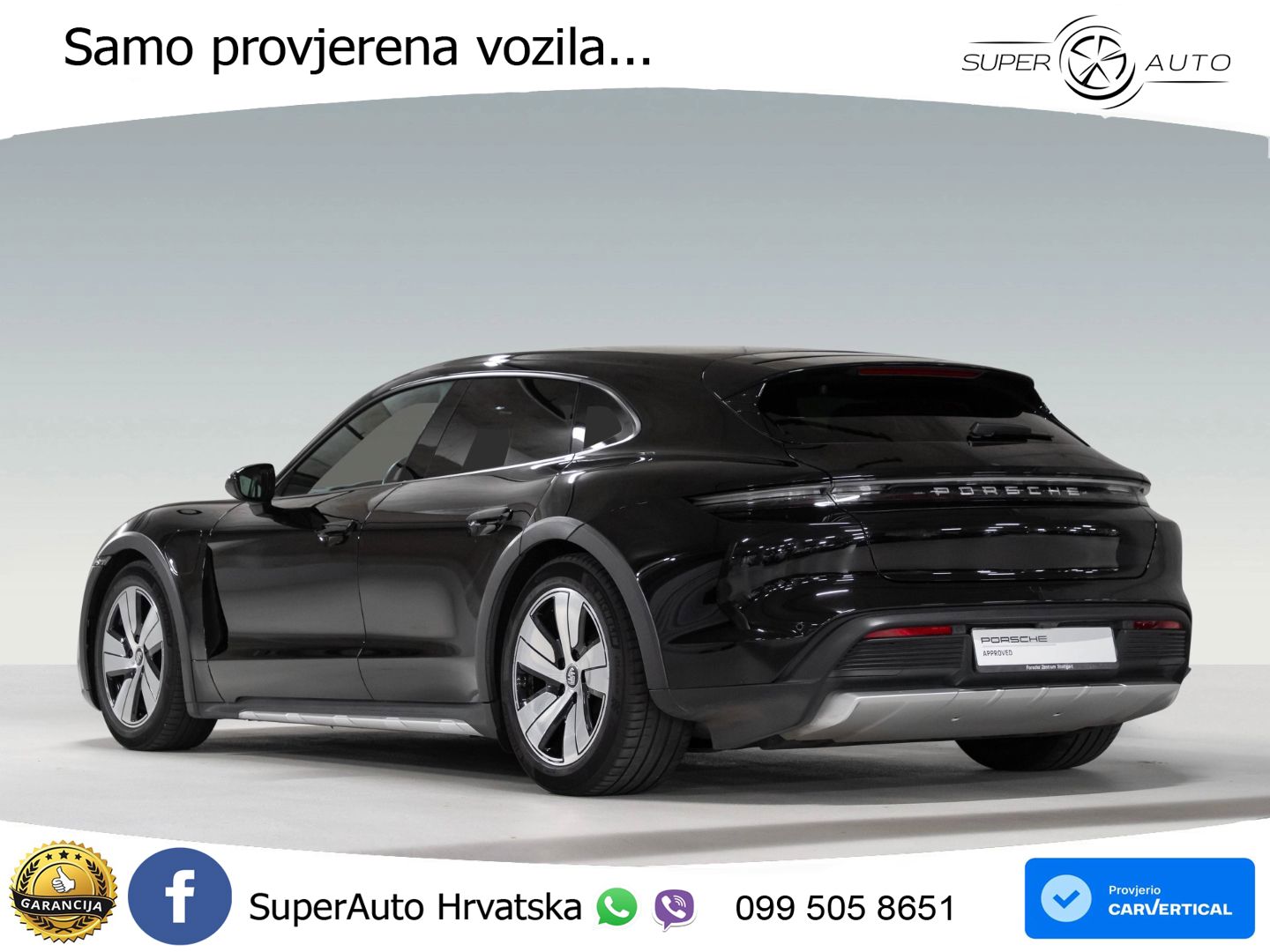 Porsche Taycan Cross Turismo 4 93.4 kWh (476 KS) LED+GR SJED+ACC