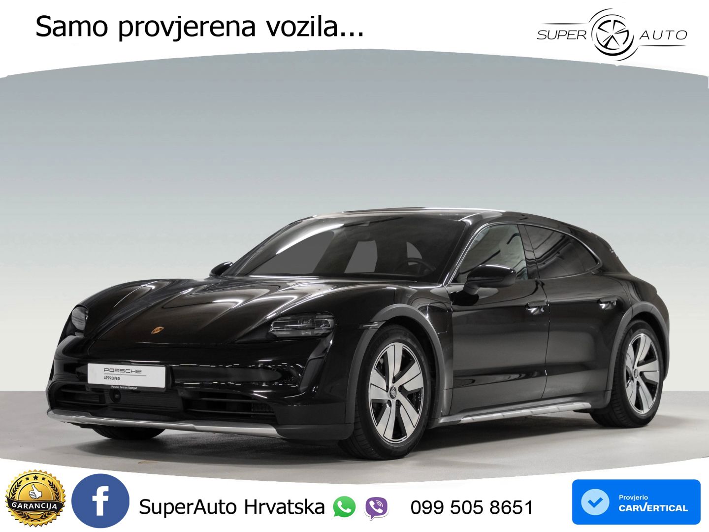 Porsche Taycan Cross Turismo 4 93.4 kWh (476 KS) LED+GR SJED+ACC