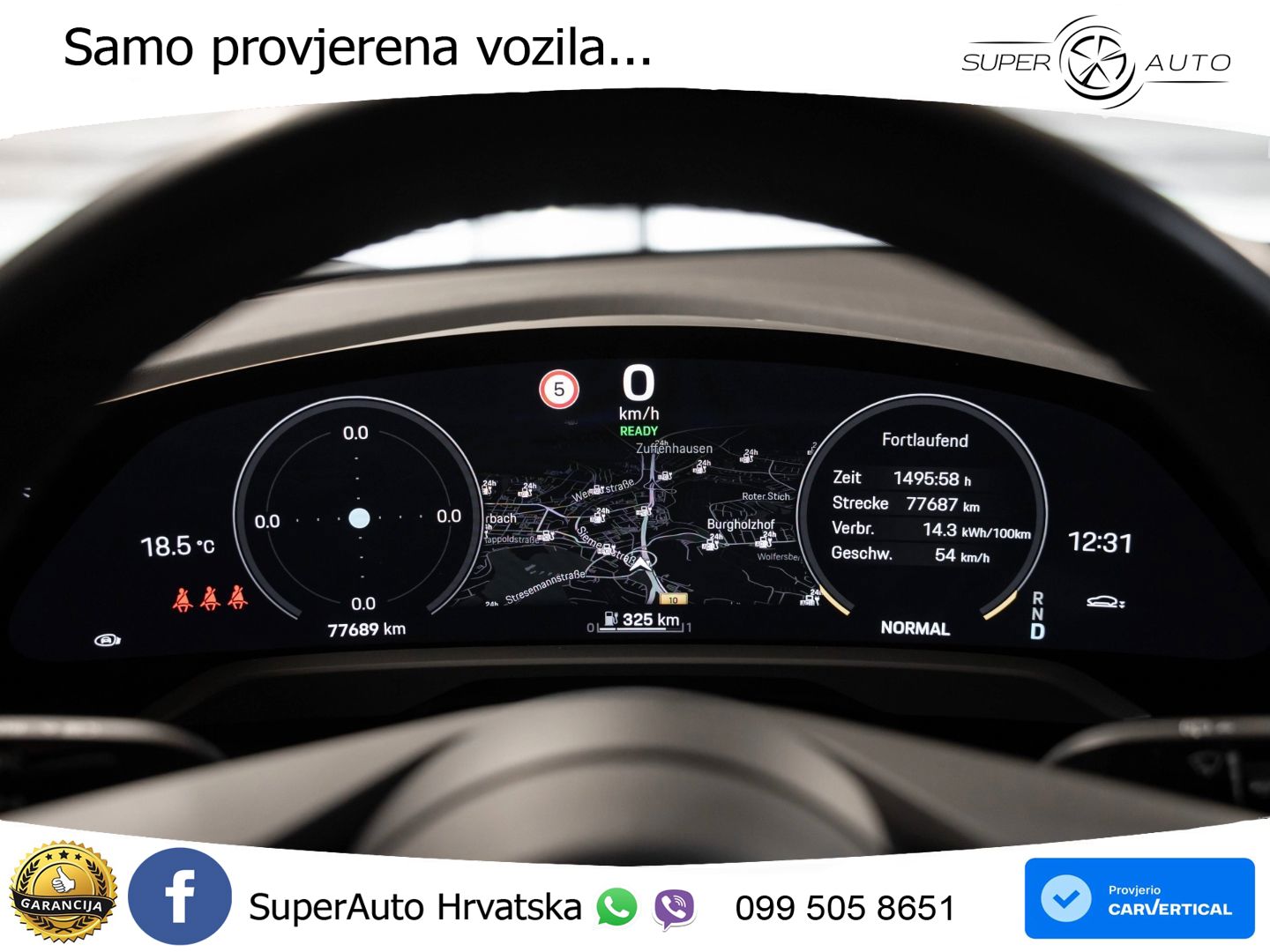 Porsche Taycan Cross Turismo 4 93.4 kWh (476 KS) LED+GR SJED+ACC