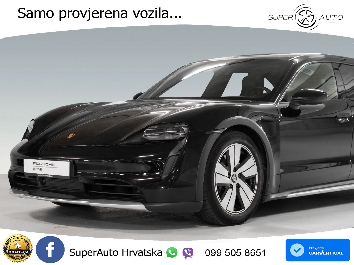Porsche Taycan Cross Turismo 4 93.4 kWh (476 KS) LED+GR SJED+ACC