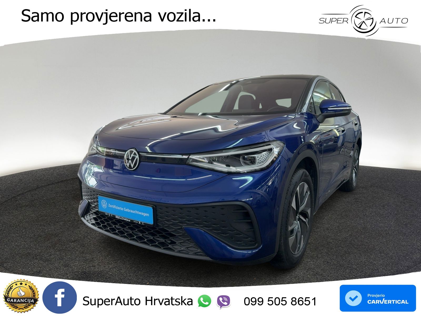 Volkswagen ID.5 Pure 55 kWh (170 KS) LED+GR SJED+ACC