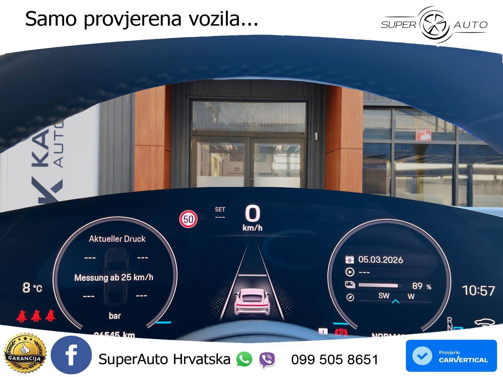 Porsche Taycan 105 kWh (435 KS)