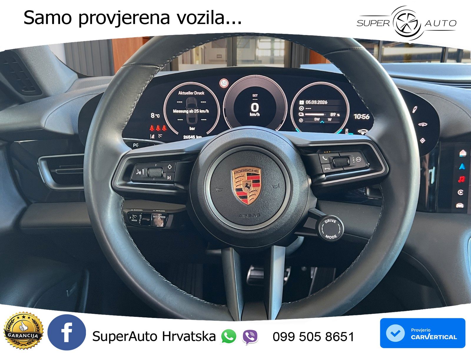 Porsche Taycan 105 kWh (435 KS)