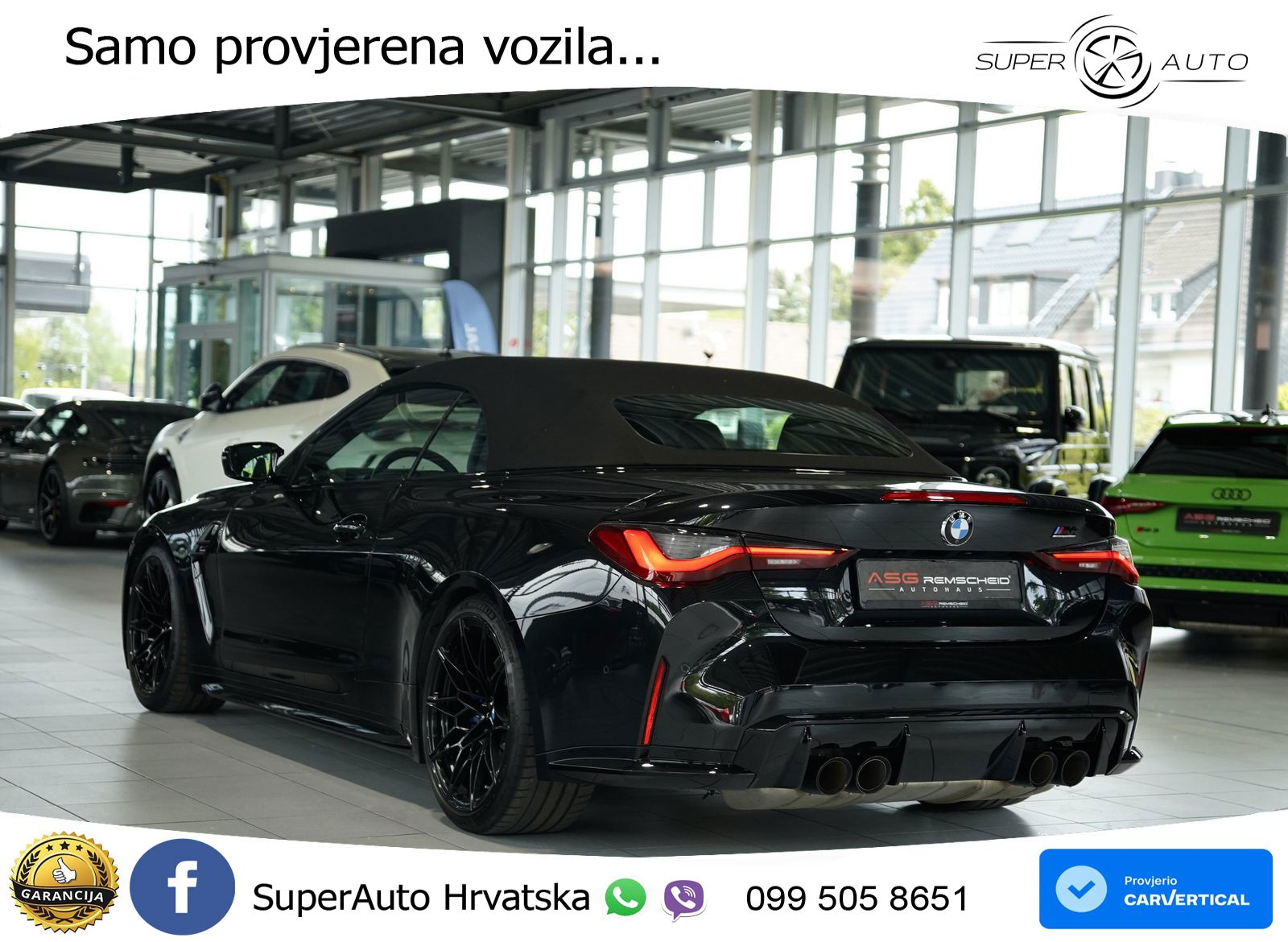 BMW M4 Competition 3.0 (510 KS) Steptronic LED+GR SJED+ACC